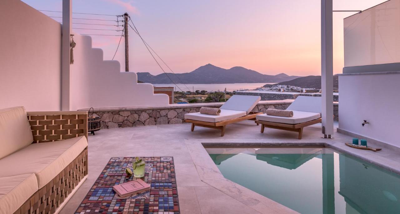 Hilltop Suites Milos Mytakas Экстерьер фото