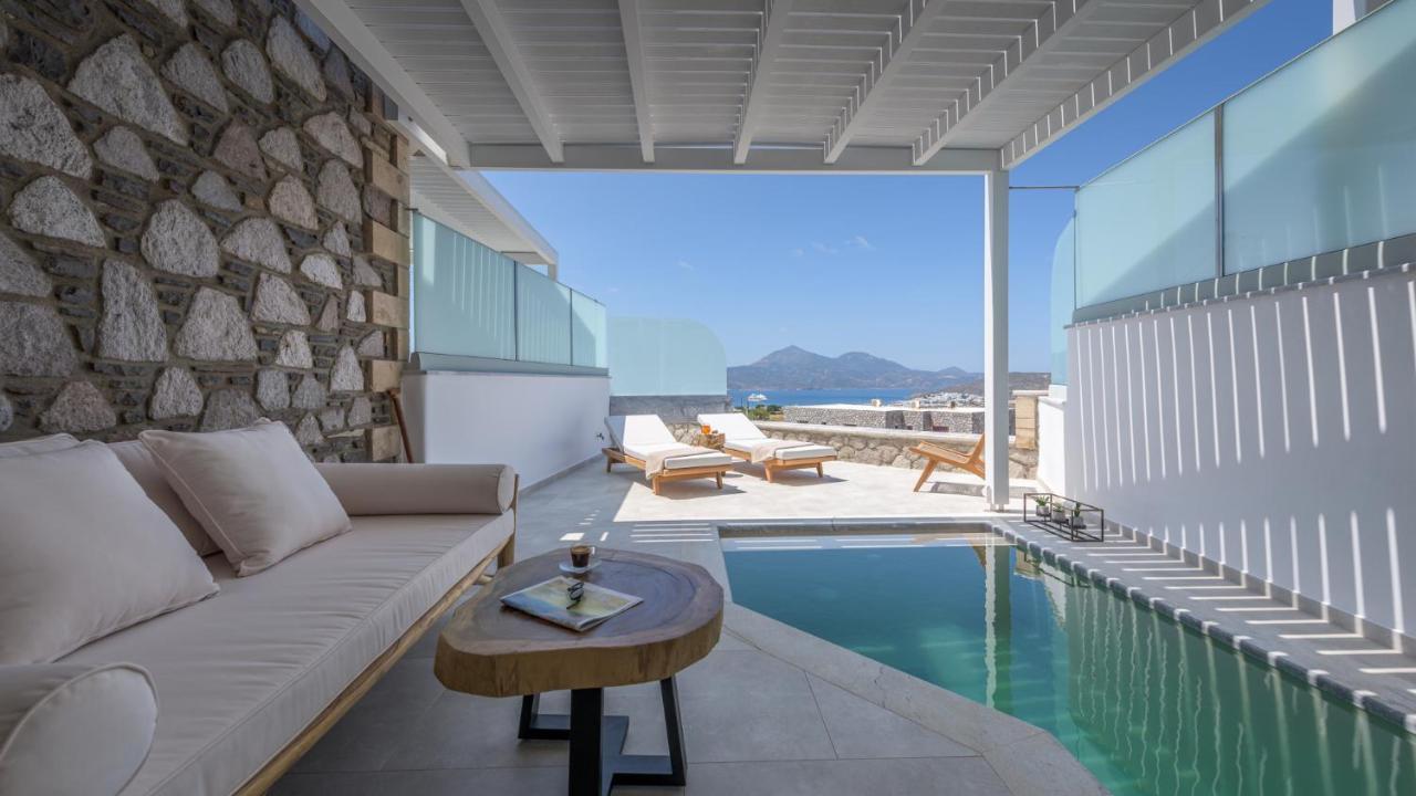Hilltop Suites Milos Mytakas Экстерьер фото