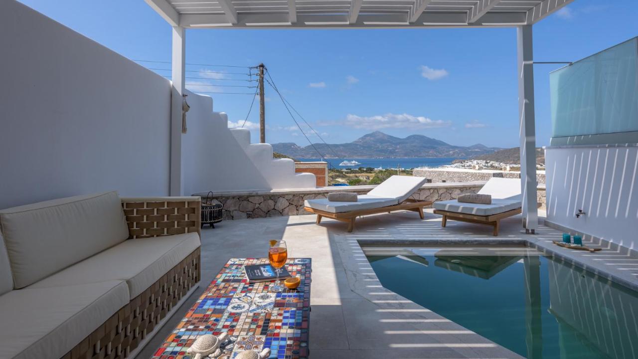 Hilltop Suites Milos Mytakas Экстерьер фото